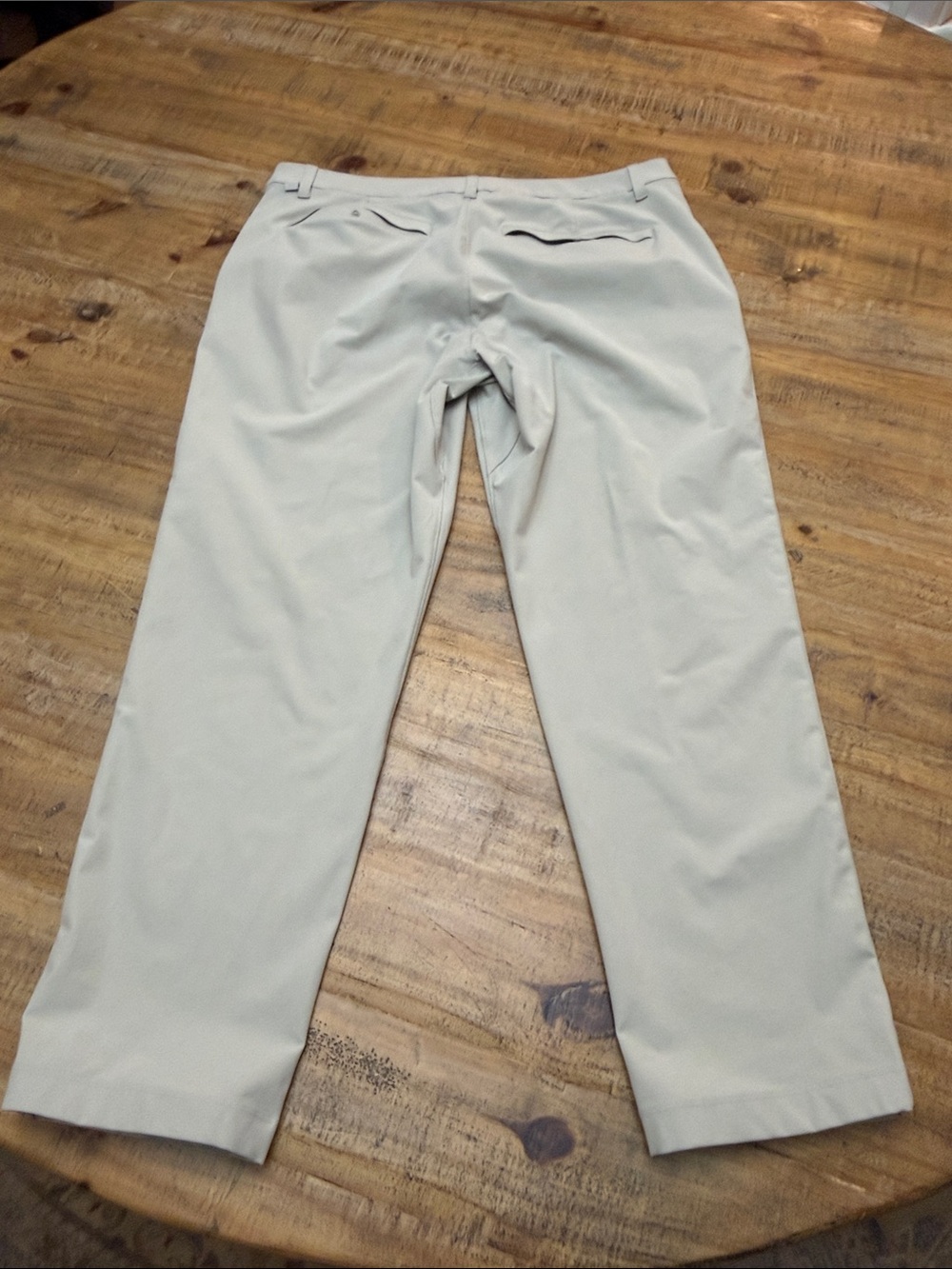 Lululemon Men’s Khaki Performance 5 Pocket Pants Stretch Golf Casual 36 x 30